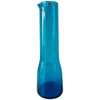 Iittala Blauw Glazen Waterkan / Vaas Essence