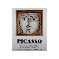 Originele Poster Picasso 1970 | Galerie Lucie Weill