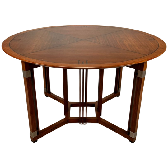 Art Deco Schuitema Round Dining Table 1
