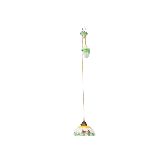 Antieke Art Deco Hanglamp Pendellamp 1