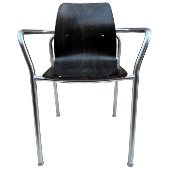 Vintage Pagholz Plywood Stoel - Adam Stegner, 1970's 1