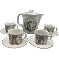 Koffieservies Monaco Kronester De 9 Delig