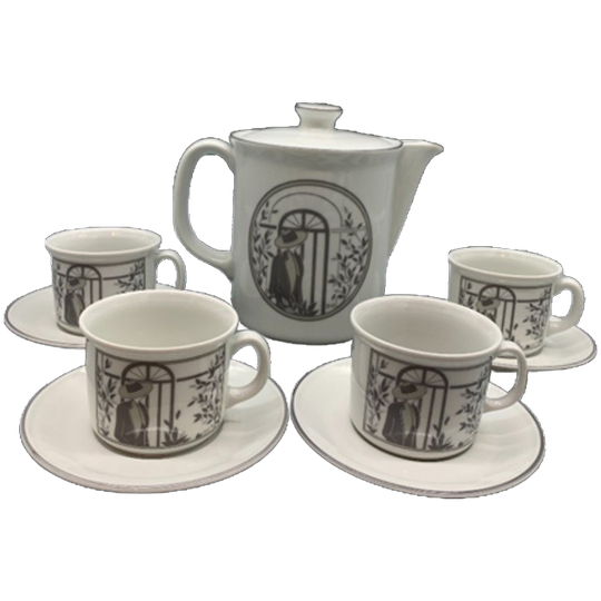 Koffieservies Monaco Kronester De 9 Delig 1