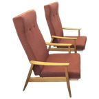 Vintage 2 Stuks Thonet Fauteuils thumbnail 1