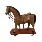 Vintage Speelgoed Paard thumbnail 1