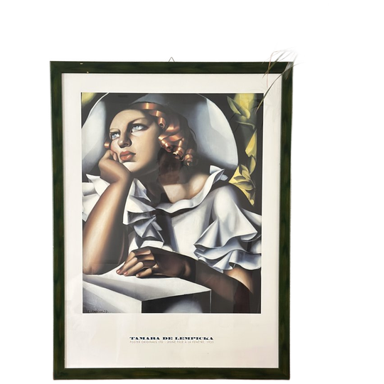 Vintage Art Deco Poster Tamara Lempicka 1