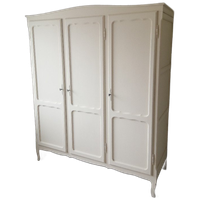 Kledingkast Vintage Pearlwhite