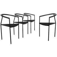 4x Rare Postmodern Dining Chair By Maurizio Peregalli For Zeus, 1980s