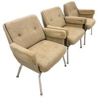 Vintage Mid-century Fauteuils (4 Stuks) – Deauville – Artifort – Gispen Stijl
