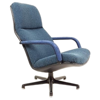 Artifort Swivel Chair Blue | Blauwe Draaifauteuil F154