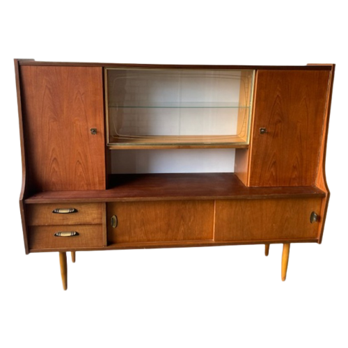 Retro Vintage Mid-Century Dressoir,High-Board,Mid-Board