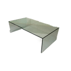 Vintage Design Glazen Salontafel, Postmodern thumbnail 1