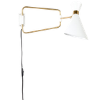 Zuiver Shady Wandlamp Wit thumbnail 1