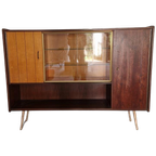 Vintage Mid Century Jaren 50 Highboard Design thumbnail 1