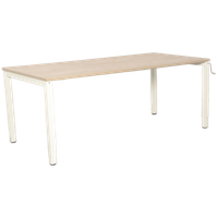 Robberechts Bureau, Bladkleur Naar Keuze, 180 X 90 Cm, Hoogte Instelbaar Onderstel D.M.V. Handsli