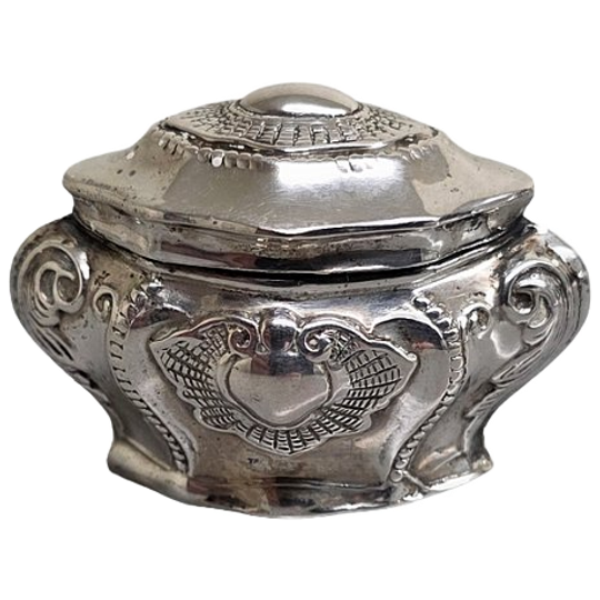 Hollands Zilveren Loderein Doosje Uit 1977 1