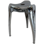 Yasu Sasamoto- Dulton - Industrial Vintage Stool, Model Wisdom Tooth - Full Chrome thumbnail 1