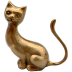 Grote Messing Poes thumbnail 1