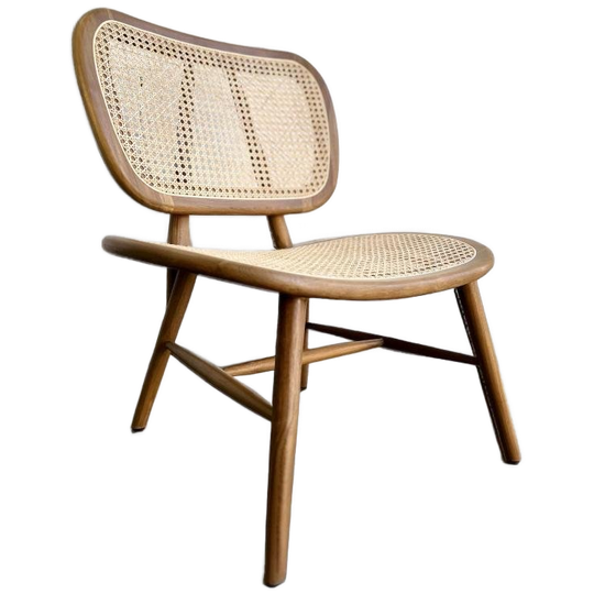 Retro Rotan Lounge Stoel / Fauteuil / Éénzit 1