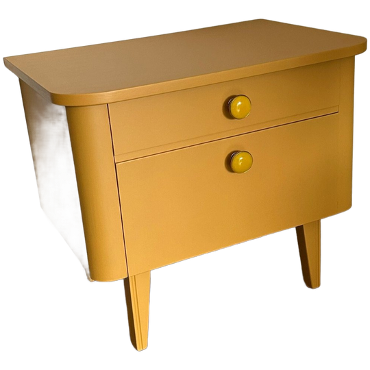 Klepkastje / Nachtkastje Mustard 1