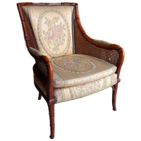 Vintage Giorgetti Fauteuil, Italiaanse Stoel Met Webbing