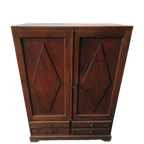 Koloniale Massief Houten Kast thumbnail 1