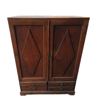 Koloniale Massief Houten Kast