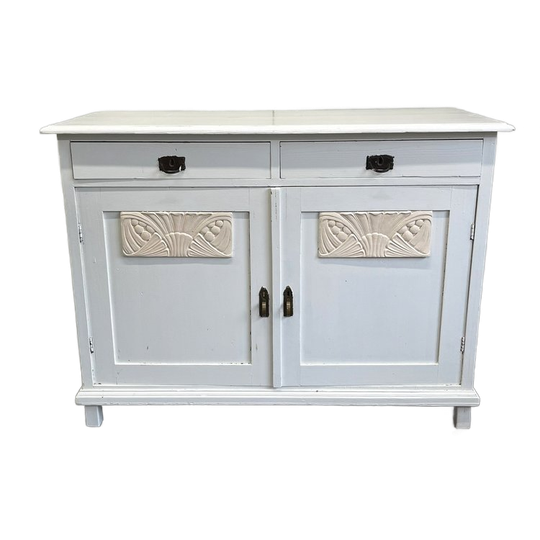Antieke Commode Frankrijk Brocante Dressoir 1