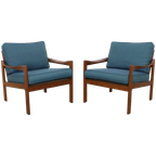 2X Fauteuil Illum Wikkelsö Niels Eilersen, 1960S (Setprijs) thumbnail 1