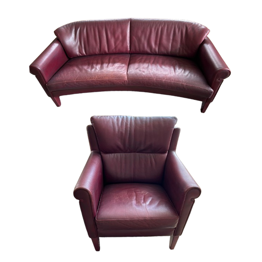 Leolux Bank En Twee Fauteuils 1