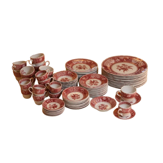 Service Spode « Pink Camilla », Des Années 1950 1