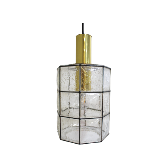 Vintage Hanglamp Glashütte Limburg | 01240 1