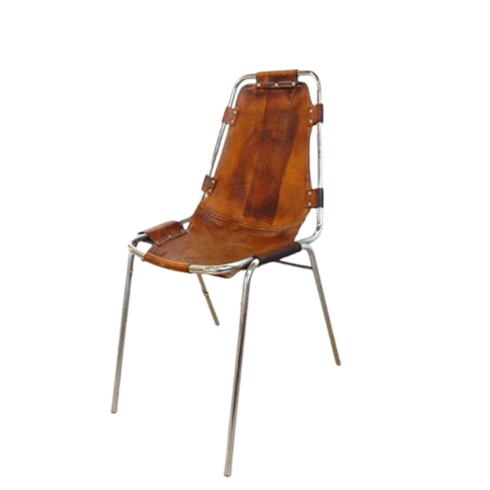 Vintage Stoel Les Arcs Charlotte Perriand Jaren 60 Dalvera 1