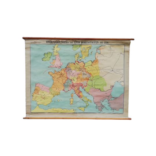 Schoolkaart - Europa 911-1254 1