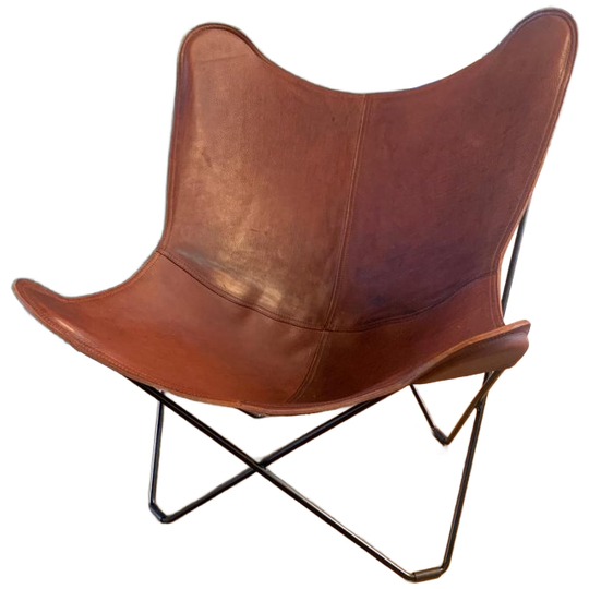 Vlinderstoel / Butterfly Chair Cuero Design 1