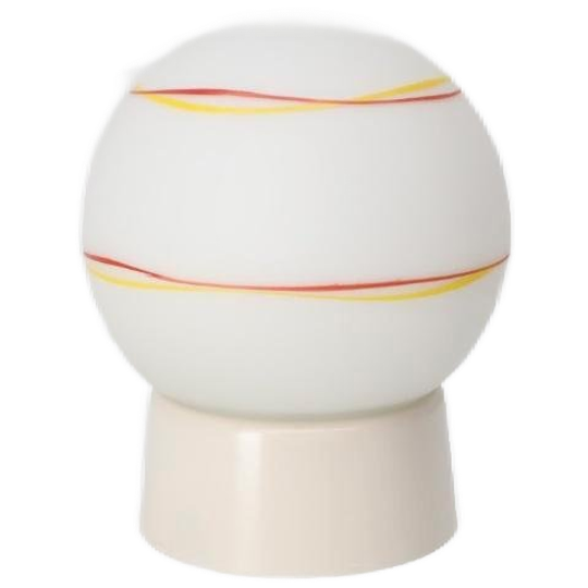 Vintage Plafondlamp | Jaren 60 | Glas 1