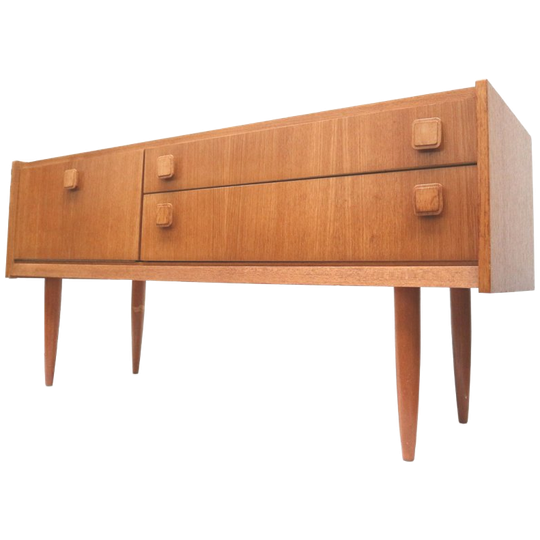Vintage Laag Dressoir Televisiemeubel Uit De Jaren ’60 ’70 1