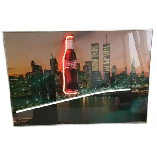 Lichtreclame Coca-cola Uniek Originele Twin Towers 1