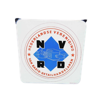 Emaille Bord Van De Nvrd, In Nagenoeg Mint Staat.
