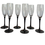 Zwarte Steel Champagneglazen – Luminarc thumbnail 1