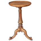 Antieke Wijntafel Plantentafel Ronde Bijzettafel thumbnail 1
