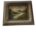Olieverf Op Doek Rivier thumbnail 1