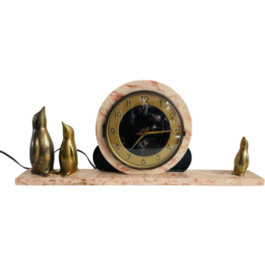 Art Deco Klok Marmer 1