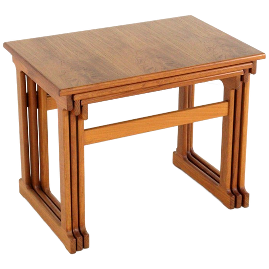 Trioh Denmark Nesting Tables 'fugdal' Vintage 1