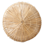 Bamboe Wandlamp Rond Naturel L thumbnail 1