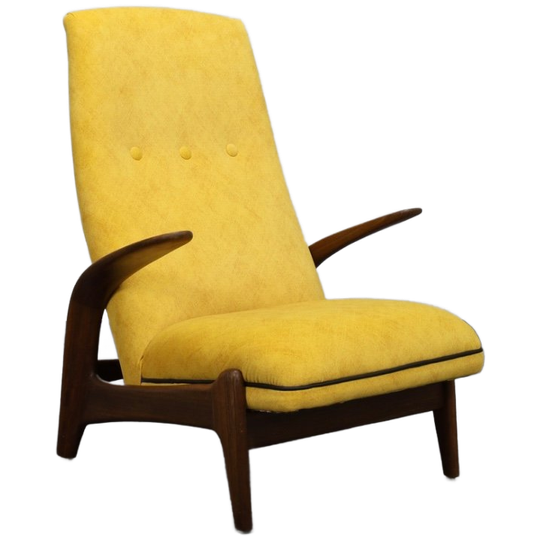 Vintage Fauteuil Gimson And Slater, 1960S Nieuw Gestoffeerd 1
