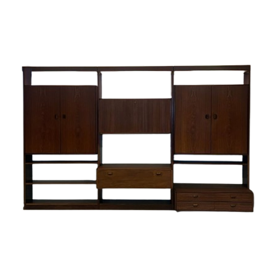 Vintage Wall Unit By Fristho In Rosewood 1
