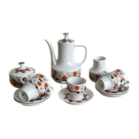 Hongaars Koffie Serviesje Hollohaza Vintage