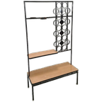 Ddr Plantentafel Met Formica En Staal, Plantenrek thumbnail 1