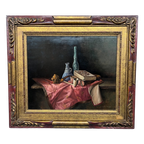 Jef Diels. Stilleven Met Boeken En Rookpijpen. thumbnail 1
